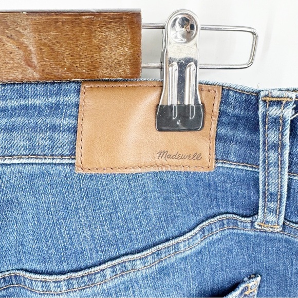 ✅ MADEWELL CURVY HIGH RISE SKINNY CROP Blue Women's Jeans SIZE 29 - Picture 6 of 8
